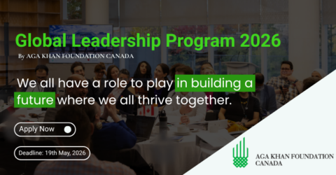 Global Leadership Program 2026 by Aga Khan Foundation Canada