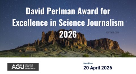 David Perlman Award for Excellence in Science Journalism 2026