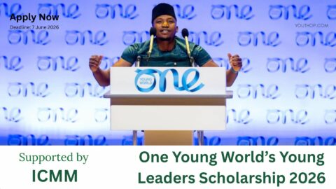 ICMM One Young World’s Young Leaders Scholarship 2026