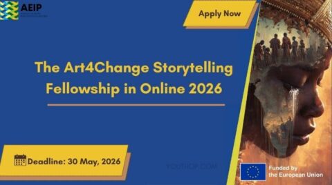 The Art4Change Storytelling Fellowship in Online 2026