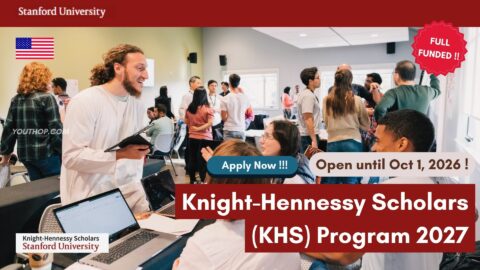 Knight-Hennessy Scholars (KHS) Program 2027 at Stanford University, USA
