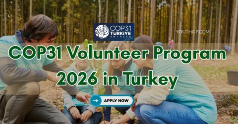 COP31 Volunteer Program 2026 in Turkey