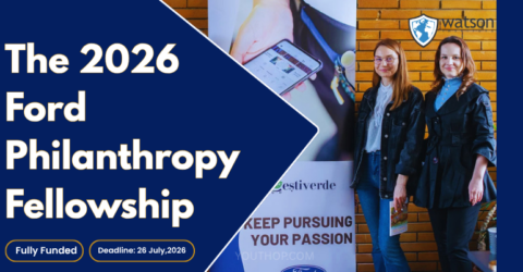 The Ford Philanthropy Fellowship 2026