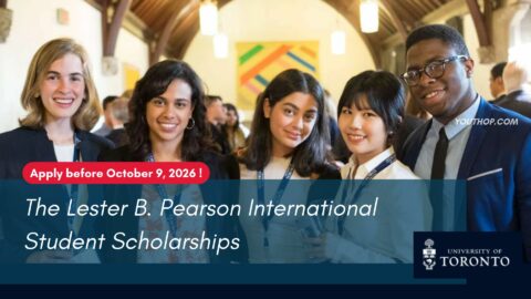 Lester B. Pearson International Scholarship 2027