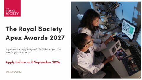 The Royal Society APEX Awards 2027