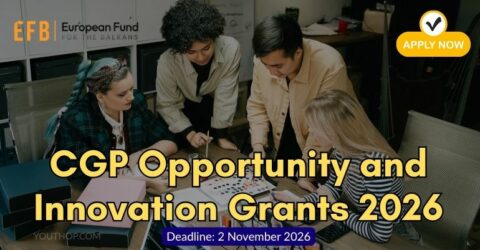 The CGP Opportunity and Innovation Grants 2026