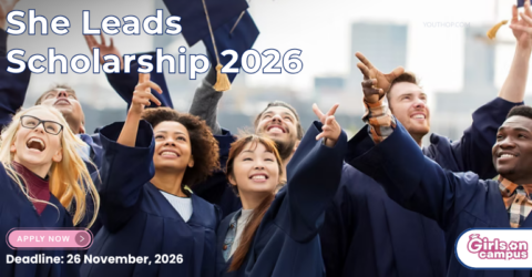 Girls On Campus – She Leads Scholarship 2026