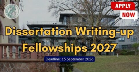 Dissertation Writing-up Fellowships 2027