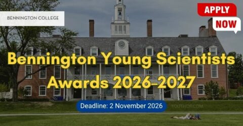 Bennington Young Scientists Awards 2026–2027