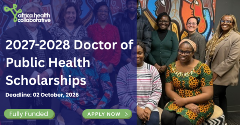 University of Toronto Mastercard Foundation Doctor of Public Health Scholarship 2027–2028