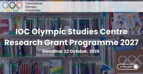 IOC Olympic Studies Centre Research Grant Programme 2027