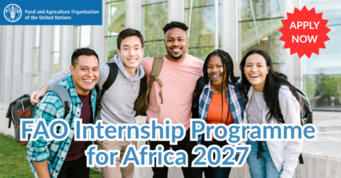 FAO Internship Programme for Africa 2027