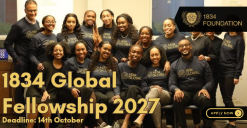 1834 Global Fellowship 2027