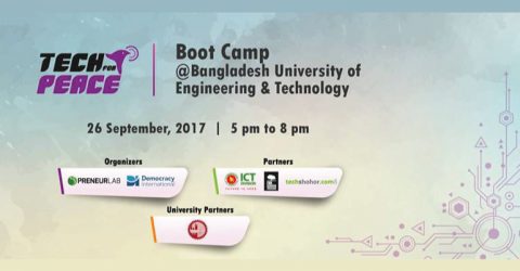 Tech for Peace-BUET BootCamp 2017 in Dhaka