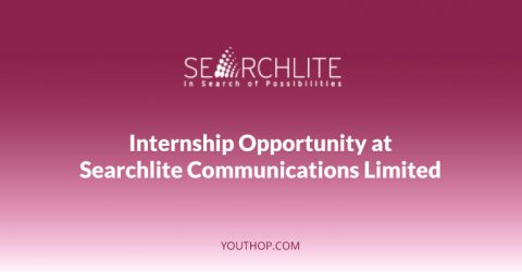 Paid Internship Opportunity 2017 at Searchlite Communications Limited