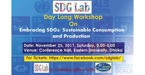 Workshop on Embracing SDGs: Sustainable Consumption and Production in Dhaka