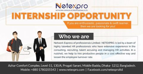Internship Opportunity 2017 at Netexpro