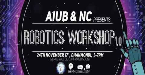 Robotics Workshop 1.0 in Dhaka
