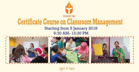 Certificate Course on Classroom Management 2018 in Dhaka