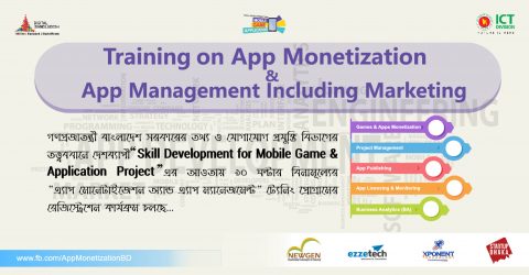 App Monetization & App Management Training 2018, Bangladesh