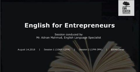 English for Entrepreneurs organized by EMK Center