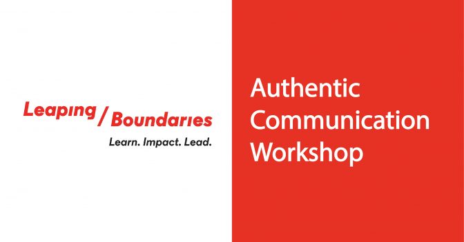 Workshop on Authentic Communication - Bangladesh