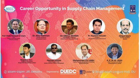 Workshop on Career Opportunity in Supply Chain Management 2019 in Dhaka