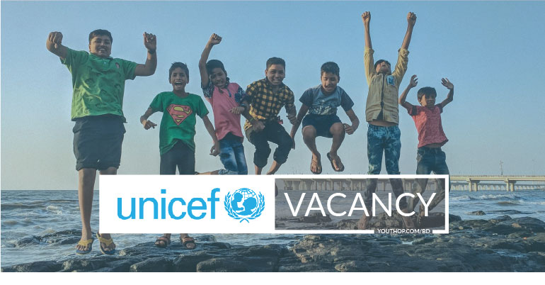 UNICEF is hiring Health Officer 2020 in Sylhet