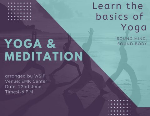 Self-care through Yoga & Meditation 2019 in Dhaka