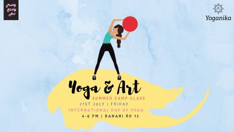 Kids Yoga & Art Camp on International Yoga Day 2019 in Dhaka