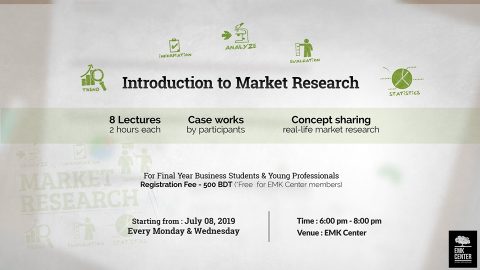 Introduction to Market Research 2019 in Dhaka