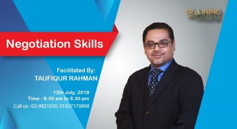 Negotiation Skills Workshop 2019 in Dhaka