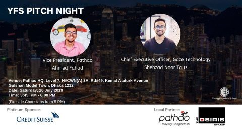 Young Founders School Bootcamp Fireside Chat & Pitch 2019 in Dhaka