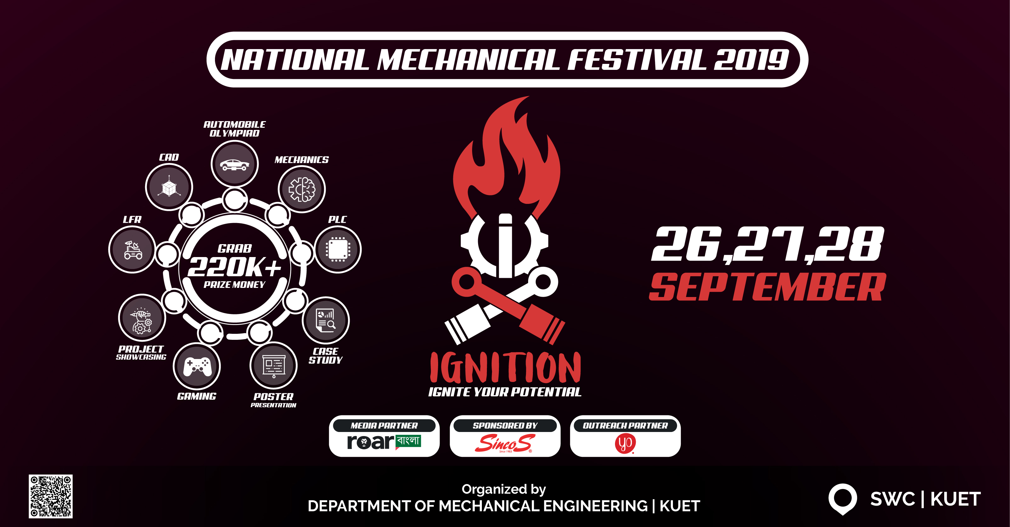 Ignition 2019 National Mechanical Festival by KUET