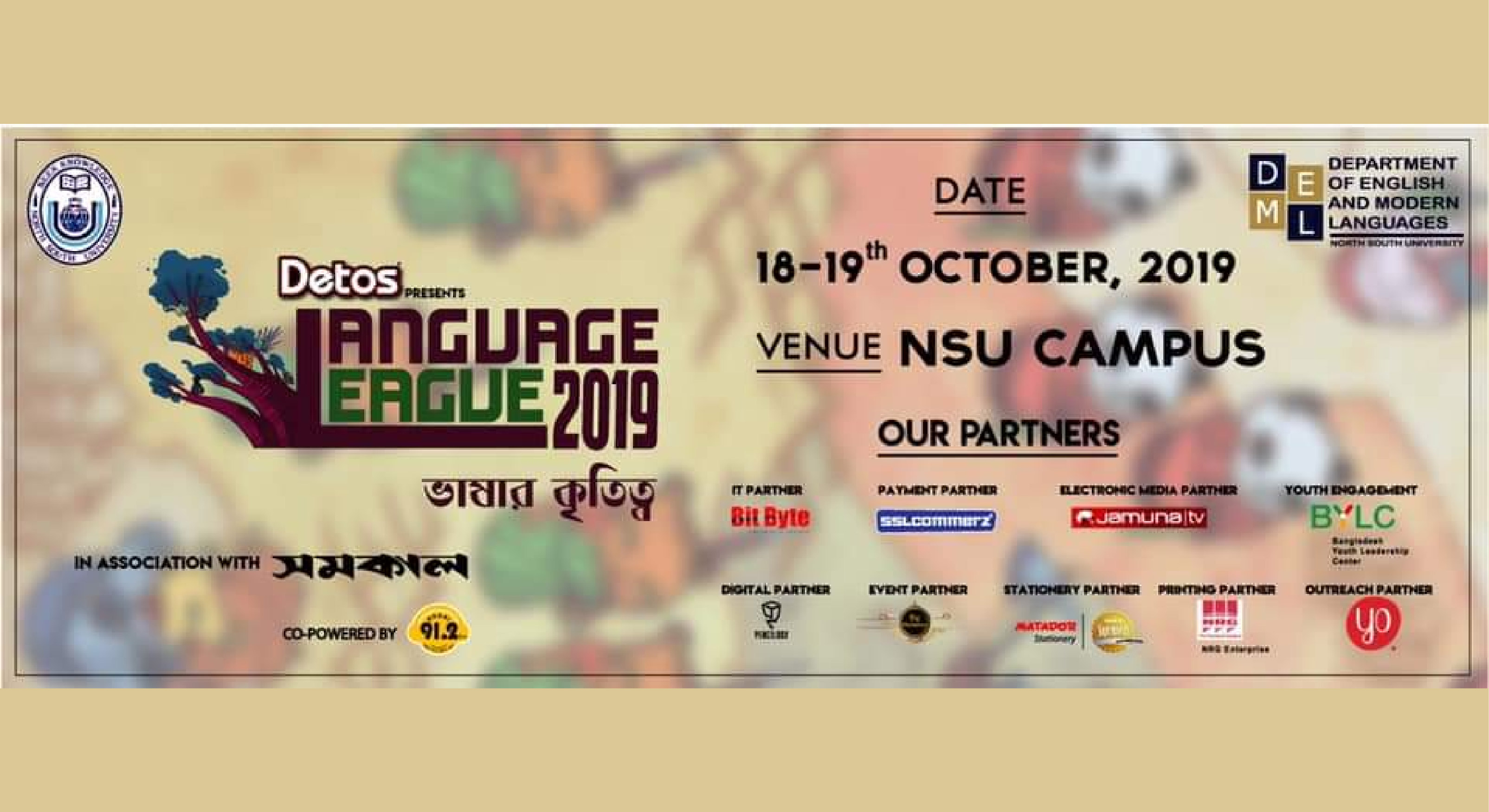 Participate in the biggest National Language Festival Language League