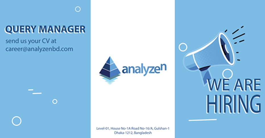 Analyzen is hiring Query Manager in Dhaka 2020