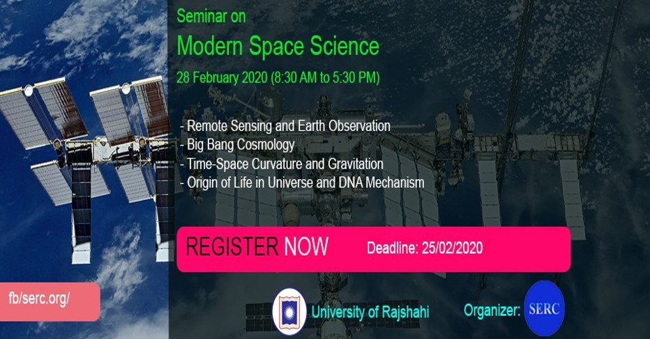 Seminar on Modern Space Science 2020 in Rajshahi