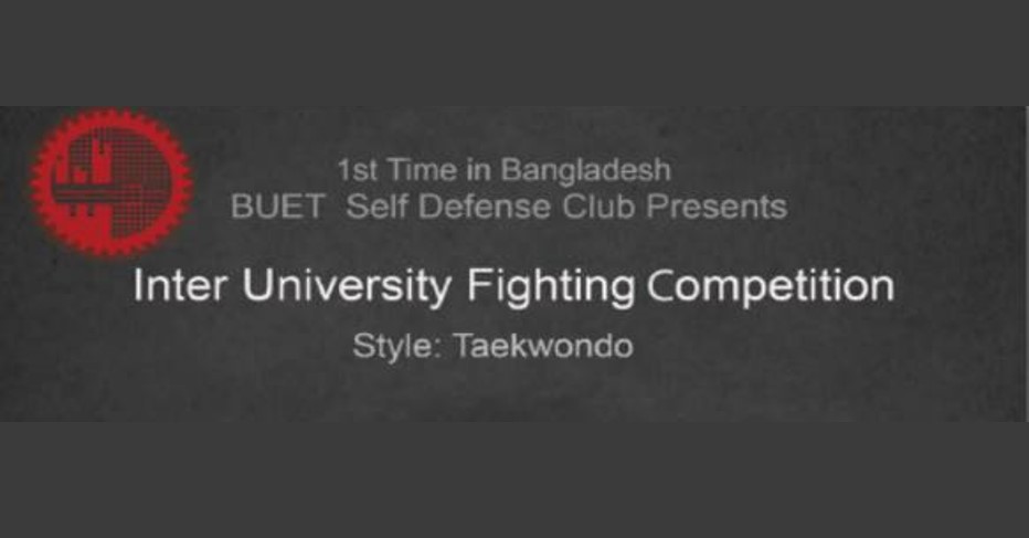 Inter-University Fighting Competition (Style: Taekwondo) 2020 in Dhaka