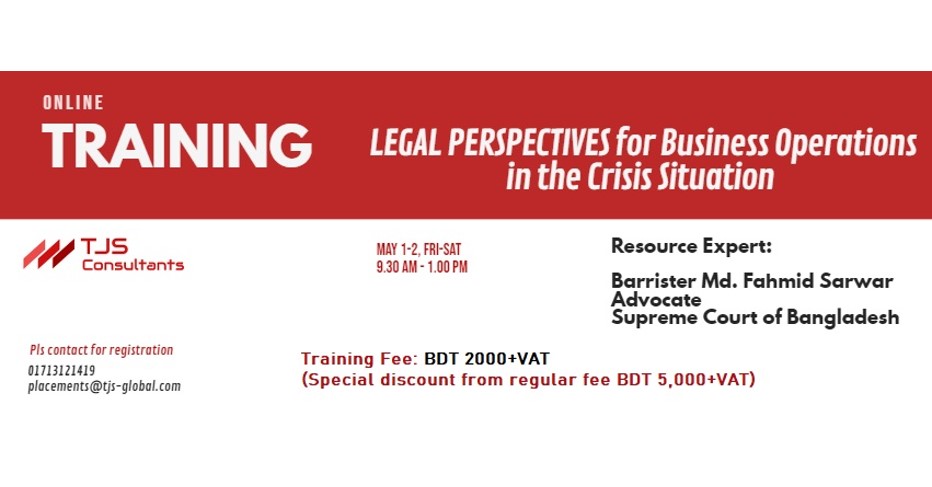 Legal Perspectives for Businesses in the Crisis Situation 2020