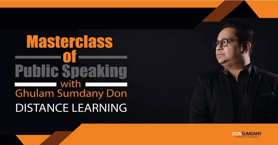 Masterclass of Public Speaking with Ghulam Sumdany Don 2020