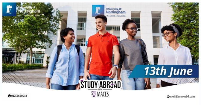 Webinar on University of Nottingham Malaysia hosted by Study abroad