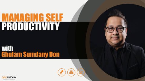 Managing Self Productivity | An online workshop by Don Sumdany 2020