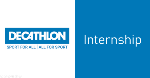 Decathlon is looking for an E-Commerce Intern 2020 in Dhaka