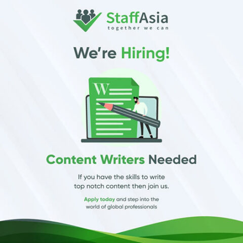 Staff Asia is looking for Content Writer 2021 in Sylhet