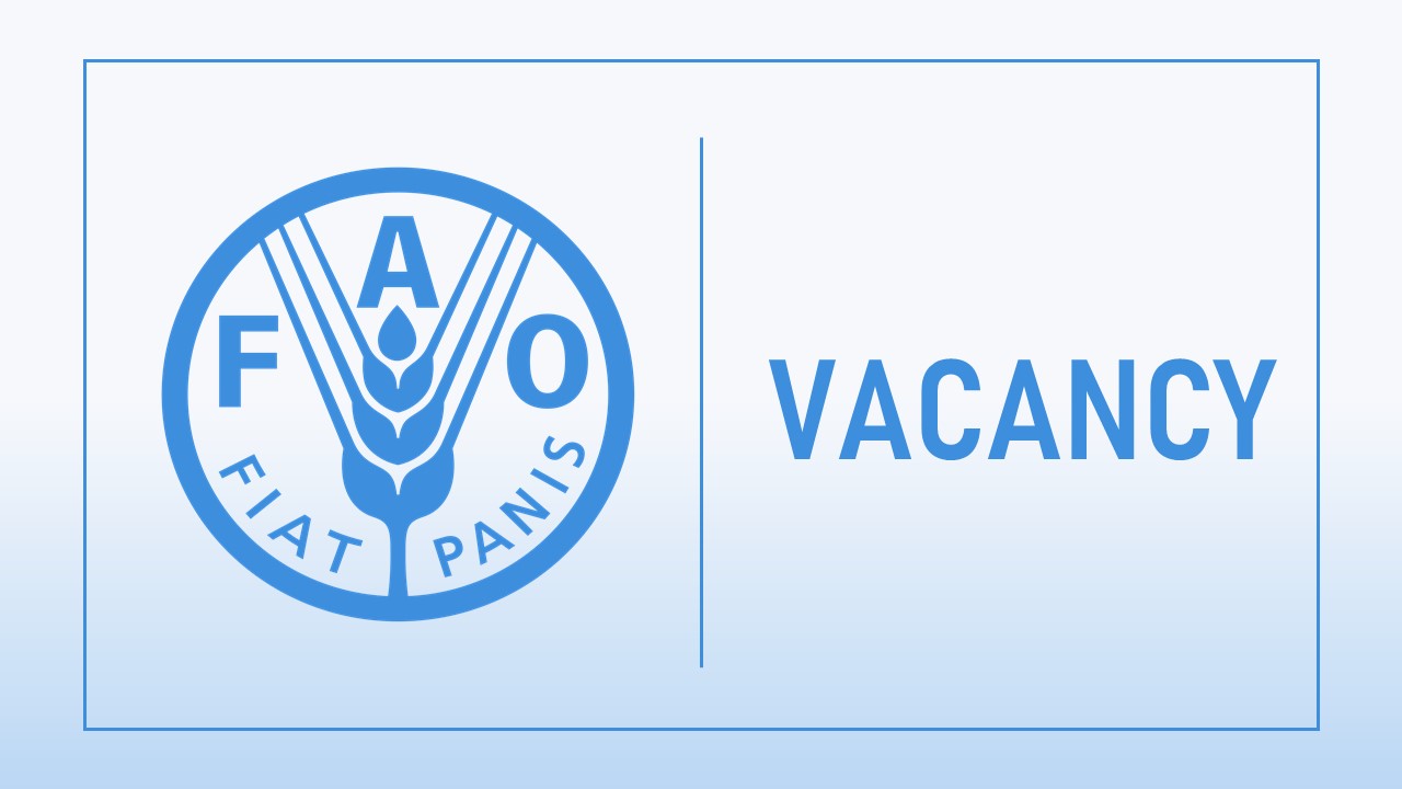 FAO Is hiring Senior Technical Advisor - Resilience & Emergency ...