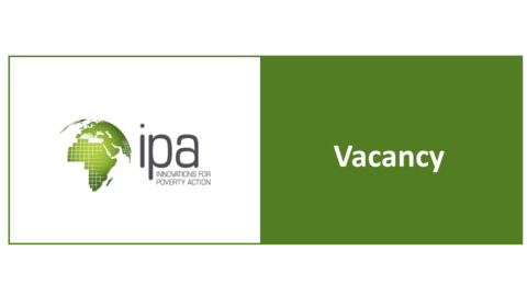 Innovations for Poverty Action is looking for Temporary Advisor 2022 in Dhaka