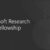 Microsoft Research PhD Fellowship